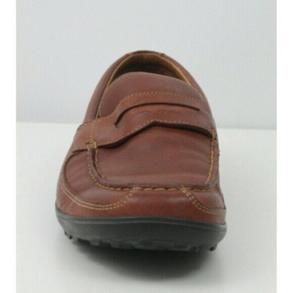 Cole Haan Men Shoes Penny Loafers Driving Slip On Moc Toe Brown C06860 Sz 9 main image 10